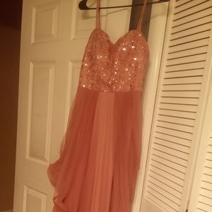 Speechless size 11 coral prom dress